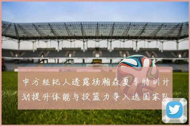 中方经纪人透露杨瀚森夏季特训计划提升体能与投篮力争入选国家队
