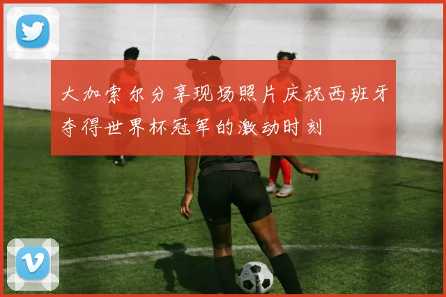 大加索尔分享现场照片庆祝西班牙夺得世界杯冠军的激动时刻